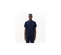 Polo lacoste chemise col bord-cotes azul hombre M