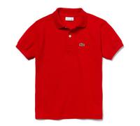 Polo Lacoste JR in petit pichè 1/8 Años (L1812)PJ2909-240 rojo