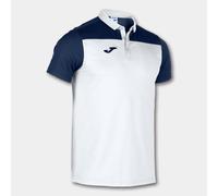 Polo M/C Hombre Joma Hobby II 101371 Confortable - Talla: 2XL, Color: Blanco Marino