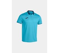 Joma Hombre Camisa de Polo, Turquesa Flúor Marino, S