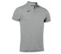 Polo Manga Corta Joma Hobby - Gris Mezclado - Polo Manga Corta Niño MKP