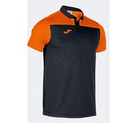 Joma Polo Marca Modelo Polo Manga Corta Hobby II Negro Naranja