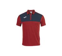 Polo Manga Corta Joma Winner Rojo Marino - Polo Manga Corta Niño MKP