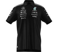 adidas Men's Polo INGENIERÍA Mercedes - AMG Petronas Formula 1 Team, Black