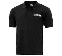 Polo MFH Security Hombre Urbano Outdoor Excersise Táctico Seguridad Negro