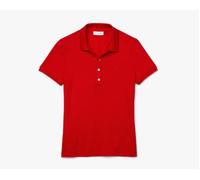 Polo Mujer Manga Corta Lacoste Slim Fit PF5462 240 Rojo