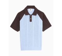 Polo OBEY Clothing Abel para hombre Azul M
