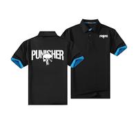Polo para hombre Anti-Hero Fan, Transpirable Camiseta Golf Polos Hombre, Ideal para ropa transpirable deportiva y de golf, Exteriores(Black,M)