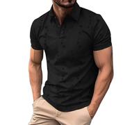 Polo para hombre, camiseta de manga corta, transpirable, polo de golf, camiseta de verano para hombre, camiseta deportiva básica, corte ajustado, camiseta de trabajo, tallas grandes, para hombre
