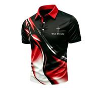 Polo para hombre Golf Polo Camiseta de manga corta Ropa Gráfica Camisetas Tiempo Libre Algodón Camiseta para Correr Top Corte Holgado Niño Cuello Camisa Holgada Ropa Moda Diseño Tops Camisa de