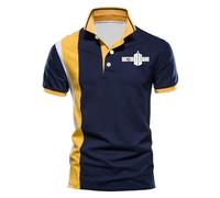 Polo para hombre Para Doc.tor W.h-o, Absorbe la Humedad, Dry fit, atlético, de Manga Corta, Ideal para ropa informal deportiva, golf y tenis, Verano(Black,XL)