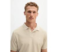 Polo piqué regular teñido en prenda Grey Kit L
