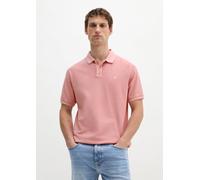 Polo piqué regular teñido en prenda Rose Mauve M