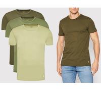 Polo Ralph Lauren 3 Paquete Algodón Camiseta Suave Camisa Slim Fit Flequillo