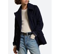 Polo Ralph Lauren Abrigo de paño de mujer corto con doble fila de botones. Azul marino 38 (6)