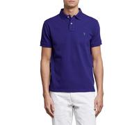 Polo Ralph Lauren Ajuste Clásico Camisa Camiseta Flequillo Púrpura M