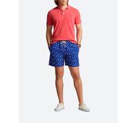Polo Ralph Lauren Bañador bermuda de hombre con microestampado.. Azul S