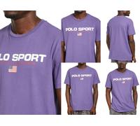 Polo Ralph Lauren Bandera Camiseta Logo T-Shirt Classic Ajuste Puro Algodón Top