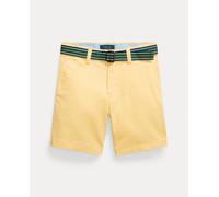 Polo Ralph Lauren Bermuda de niño de algodón en amarillo con cinturón. Amarillo 5 Años (5)