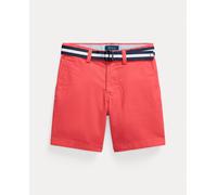 Polo Ralph Lauren Bermuda de niño de algodón en rojo con cinturón. Rojo 16 Años (16)