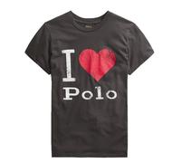 Polo Ralph Lauren Big Heart Camiseta Loose Fit De Algodón De Lujo Blusa L