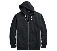Polo Ralph Lauren Big & Tall Big & Tall Classic Fleece Sudadera con capucha completa, Negro (True Black), 2X