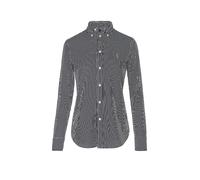 Blue Camisa oxford de algodón con rayas XS