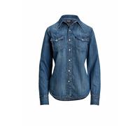 POLO RALPH LAUREN Blusa vaquera azul | M