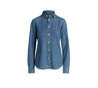 Polo Ralph Lauren Ls Crlte St-Long Sleeve-Button Front Shirt 40 Azul