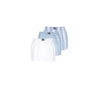 POLO RALPH LAUREN Boxershorts Paquete de 3 rayas / blanco / azul est blanco | XL