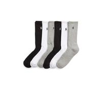 Polo Ralph Lauren Crew 6Pk-Crew Sock-6 Pack T.U Gris