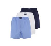 Polo Ralph Lauren Calzoncillo boxer 'Open' navy / azul claro / blanco, Talla XL