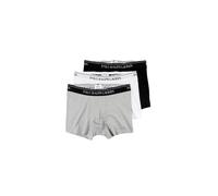 Lote de 3 calzoncillos boxer de algodón elástico Hombre Talla XL. Color Negro