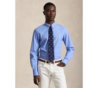 Blue Camisa Slim Fit de popelina elástica M