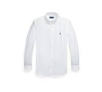 White Camisa de popelina elástica Custom Fit XS