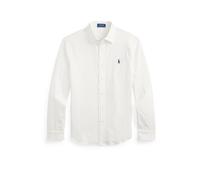 White Camisa oxford de punto elástico XXL