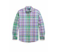 POLO RALPH LAUREN Camisa Custom Fit verde | M