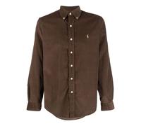 Polo Ralph Lauren - Camisa de Algodón Bordada - Shirts - Hombre - Marrón - S -