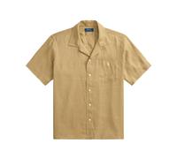Tan Camisa de lino Classic Fit S