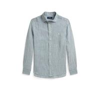 Multi Camisa de lino con rayas S