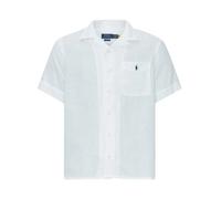Polo Ralph Lauren - Camisa de Lino Blanca Corte Regular - Shirts - Hombre - Blanco - L -