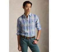Ralph Lauren- YD Linen V1-Wvn Shirt- Shirts- Hombre- Multicolor- M- YD Linen V1-Wvn Shirt