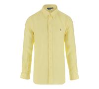 Polo Ralph Lauren - Camisa de Lino con Botones - Shirts - Hombre - Amarillo - M -