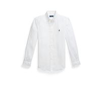 POLO RALPH LAUREN Camisa de lino Custom Fit blanco | M