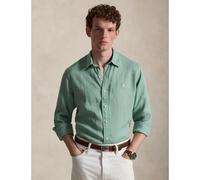 POLO RALPH LAUREN Camisa de lino Custom Fit. Color Verde