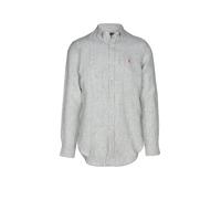 POLO RALPH LAUREN Camisa de lino Custom Fit oliva | XXL