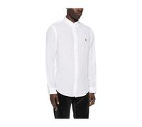 Polo Ralph Lauren - Camisa de Lino - Shirts - Hombre - Blanco - L -