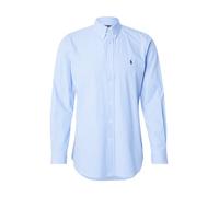 Blue Camisa de popelina y elástico Custom Fit XL