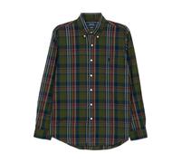 Polo Ralph Lauren- Camisa Deportiva Casual de Manga Larga Multicolor- Shirts- Hombre- Verde- L- Camisa Deportiva Casual de Manga Larga Multicolor