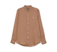 Polo Ralph Lauren Linen Shirt Marrón